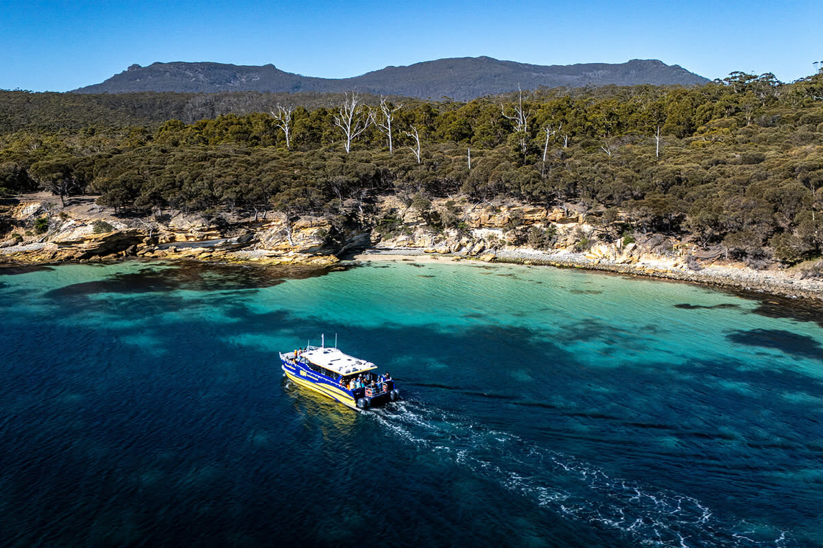Maria Island Cruise & Walk from Triabunna