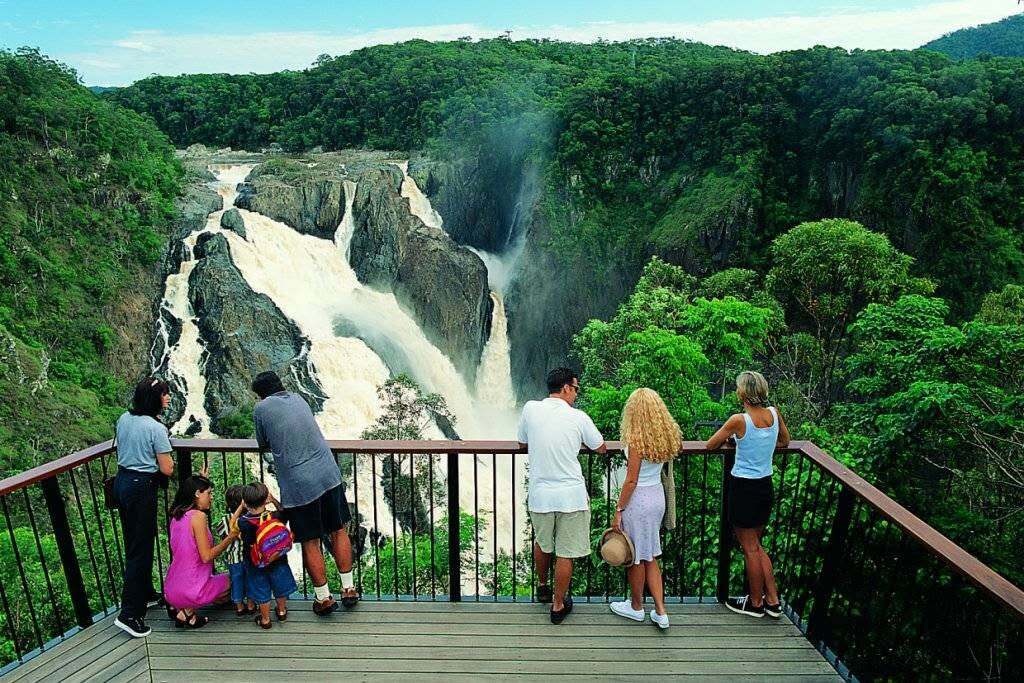 Exploring Barron Falls in Tropical North Queensland
