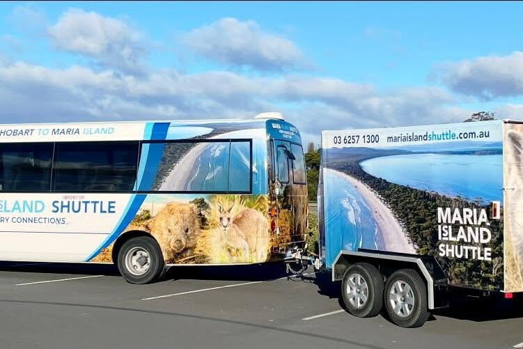 Maria Island Shuttle Bus from Hobart